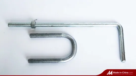 GR galvanizado por MERGULHO quente 8,8 GR 10,9 litros de hardware do material de construção do parafuso de âncora da fundação